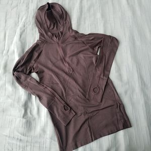 Lululemon swiftly tech long sleeve w/hood